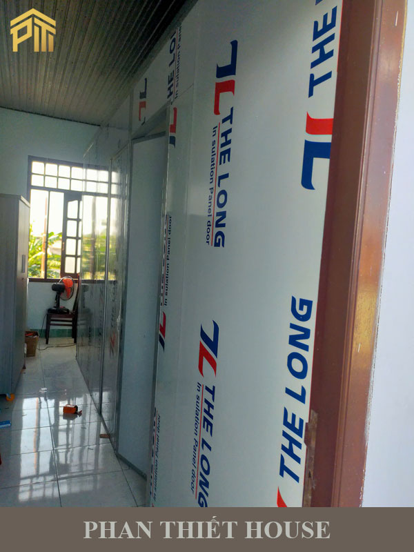 Thi công vách ngăn panel eps Phan Thiết